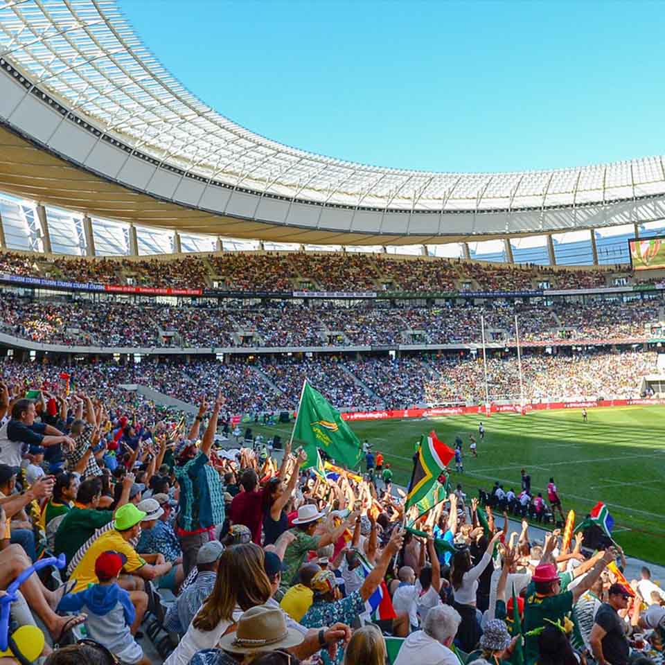 Cape Town Sevens Rugby Crowd