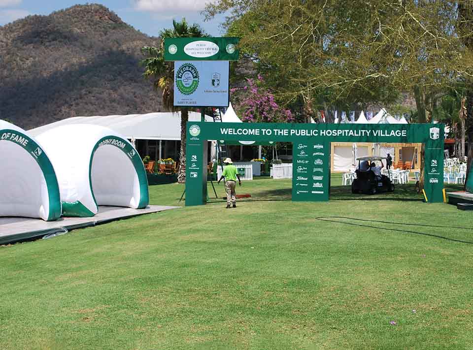 Hospitality Village at Nedbank Golf Challenge