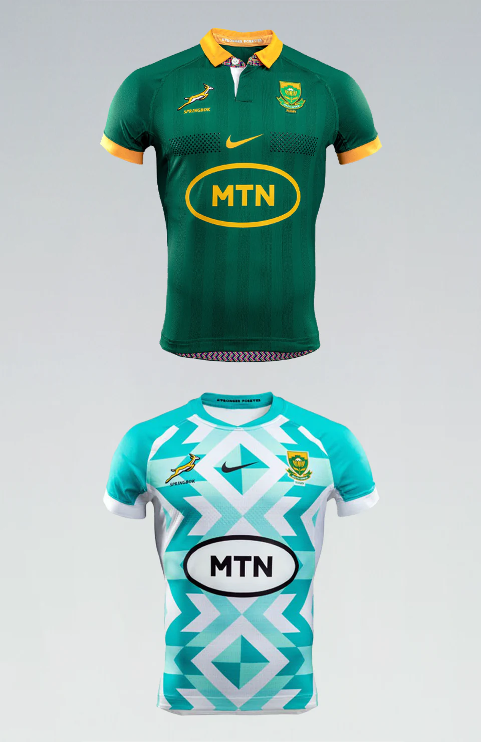 Springboks Nike Merchandise Licensed by Signet